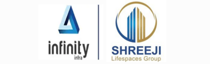 Shreeji Lifespaces and Infinity Infra Logo