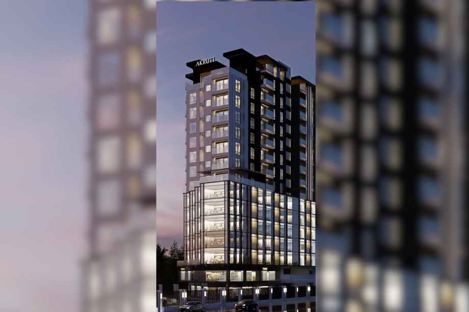 Akruti-Skyrise-Elevation-Image-Night-view