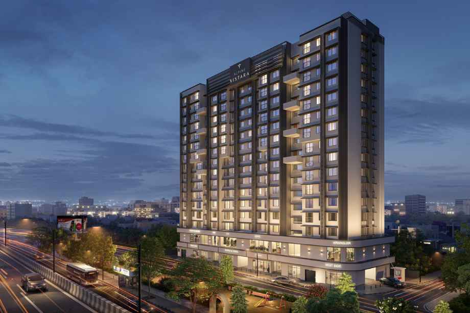 Alpine-Vistara-Elevation-Image-Night-View