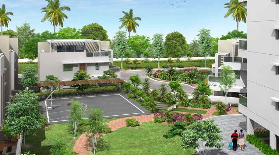 Amit-Bloomfield-Garden-&-Amenities-View