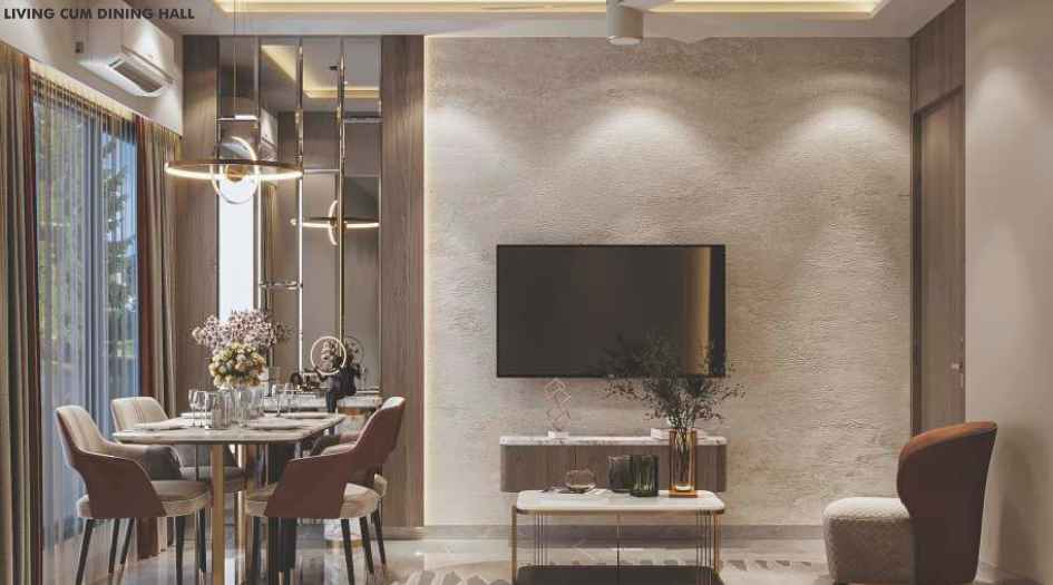 Anant-Serene-Park-1-bhk-living-cum-dining-hall