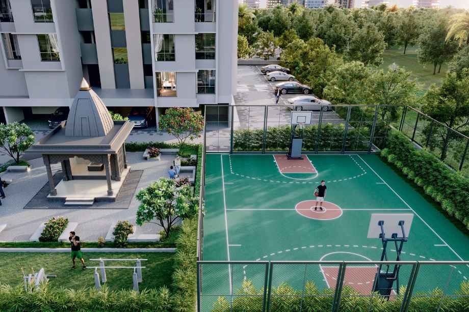 Anshul-Medora-Amenities-Playcourt-Temple