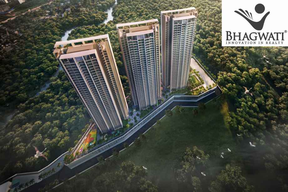 Bhagwati-Celestria-New-Palm-Beach-Elevtation-Aerial-View