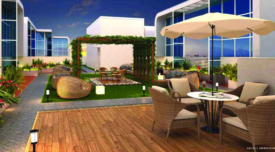 Chandiwala-Pearl-Universe-Prarambh-rooftop-setting-area