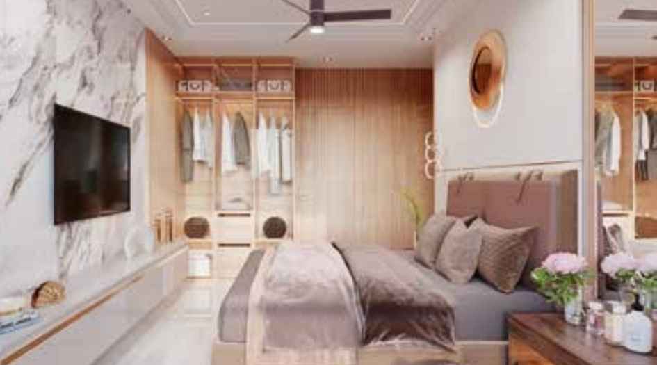 Darshan-Aura-Amenities-Bedroom