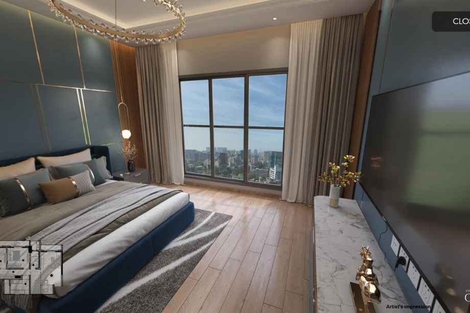 Elegant-Residency-Codename-Curve-Master-Bedroom