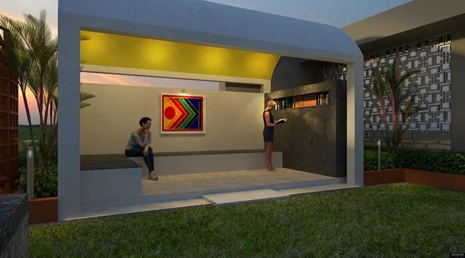 Gangotree-Dashbhuja-Amenities-Library