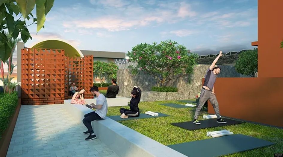Gangotree-Dashbhuja-Amenities-Yoga_Seating-Area