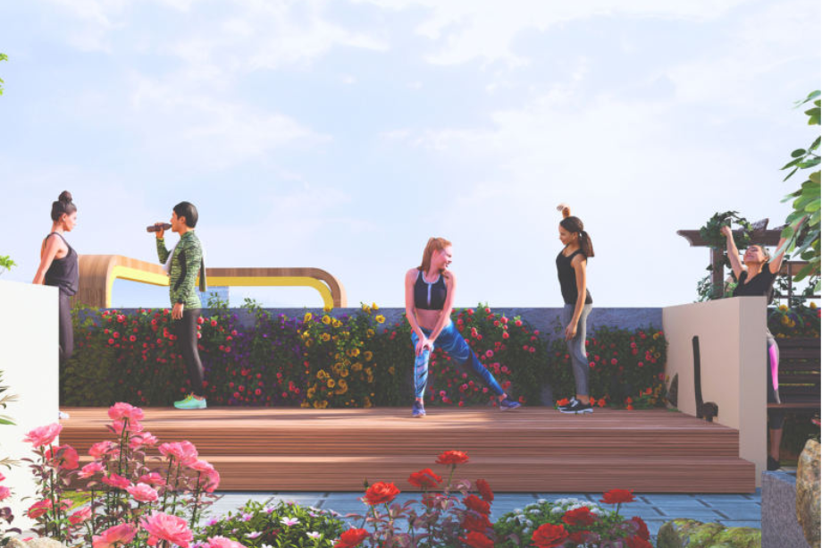 Gayatri-Enclave-Amenities-Yoga-Deck