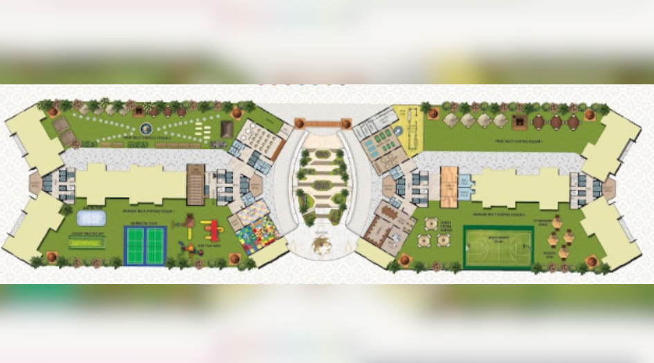 Haware-Bhagwati-Swarajya-Amenities-Podium-layout