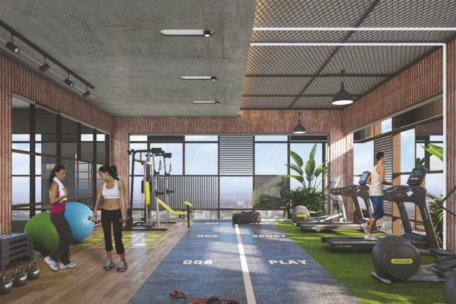 Majestique-Aravali-Amenities-Gym