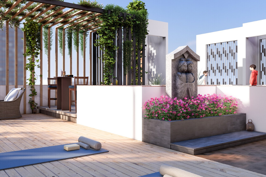 Om-Manikanta-Amenities-Yoga-Area
