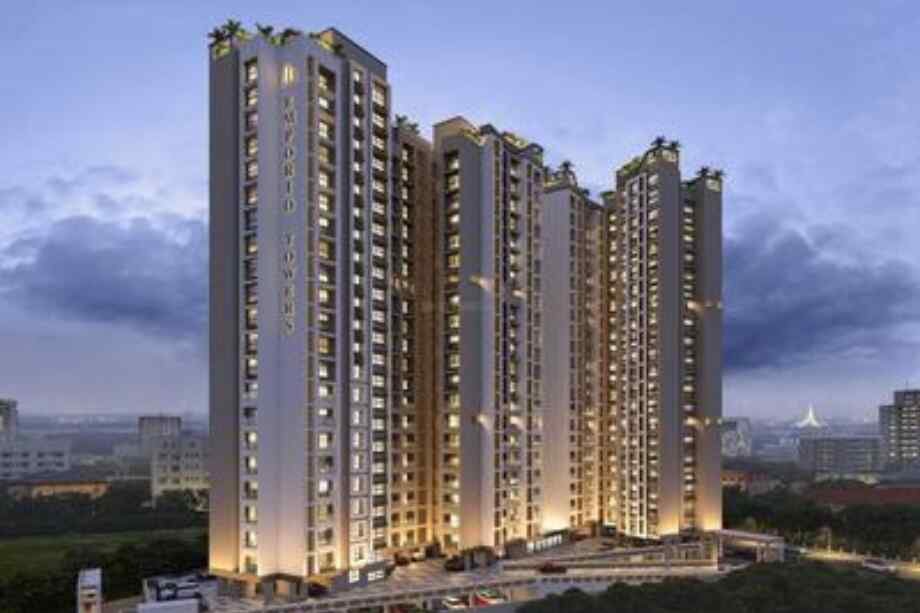 Sangam-Emporio-Towers-Elevation-night