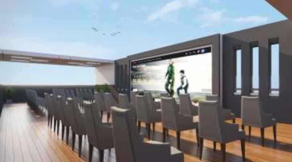 Sneha-Kohinoor-Open- Air- Screen- on-Rooftop