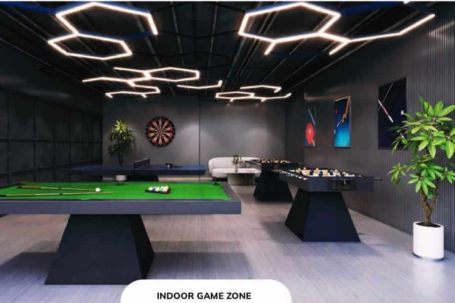 Holystico-Astrana-Amenities-Indoor-Gaming-Zone-Snooker-Fusball