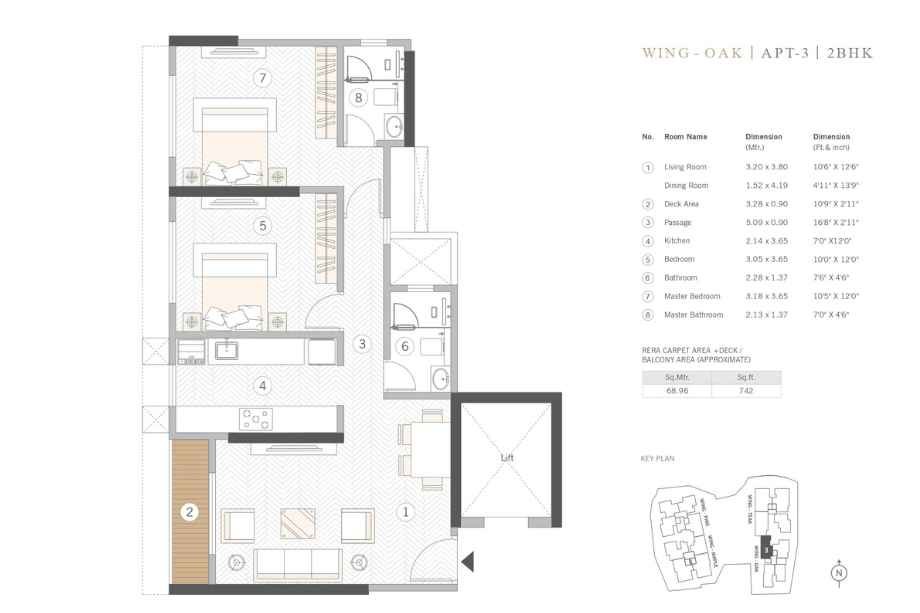 Courtyard-Kalina-Floor-Plan-2-BHK-742-sqft