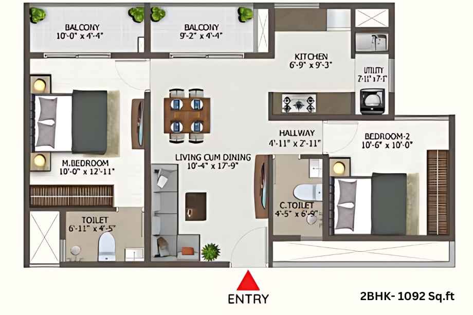 2 BHK