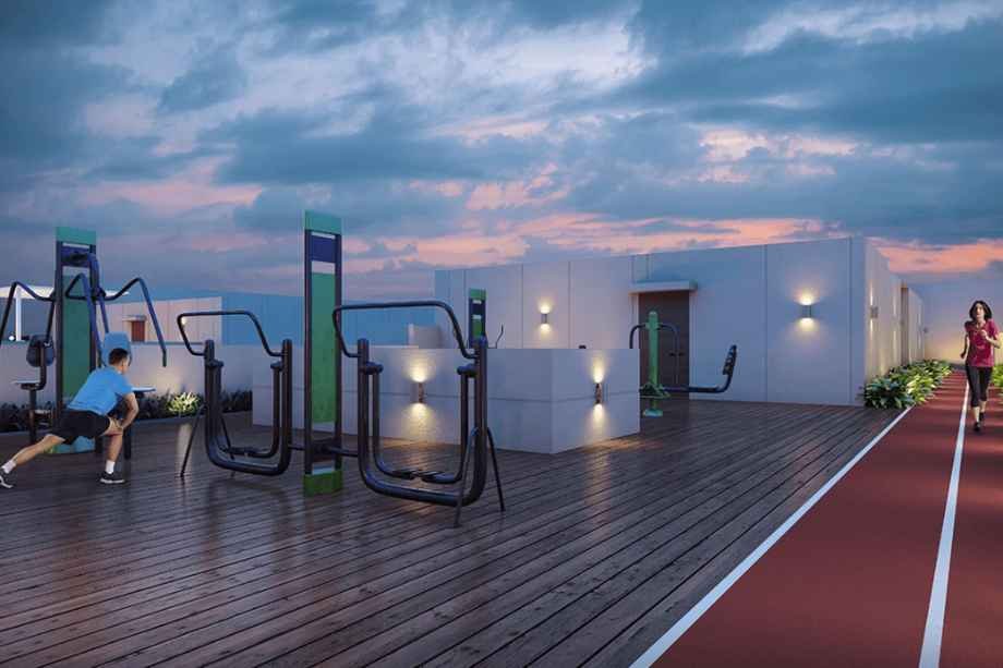 Runwal-Pinnacle-Rooftop-Gym