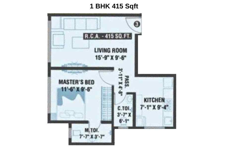 Rakshi-Elanza-Floor-Plan-1-BHK-415-Sqft-Andheri-East-Chakala