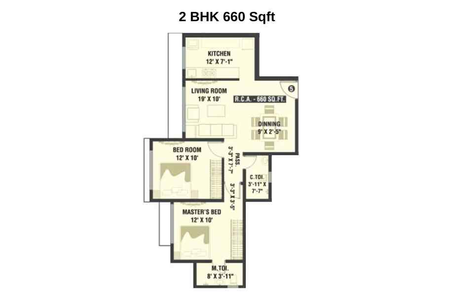 Rakshi-Elanza-Floor-Plan-2-BHK-660-Sqft-Andheri-East-Chakala