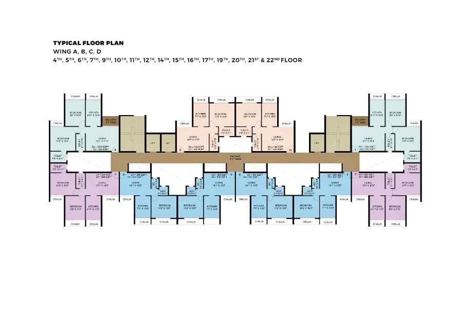 Sai-Ayaana-Floor-Plan-Typical-Floor-Plan-Taloja