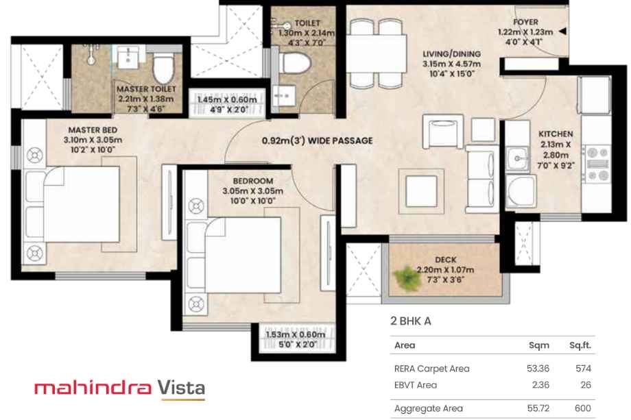 Mahindra-Vista-2-BHK-574-Sqft