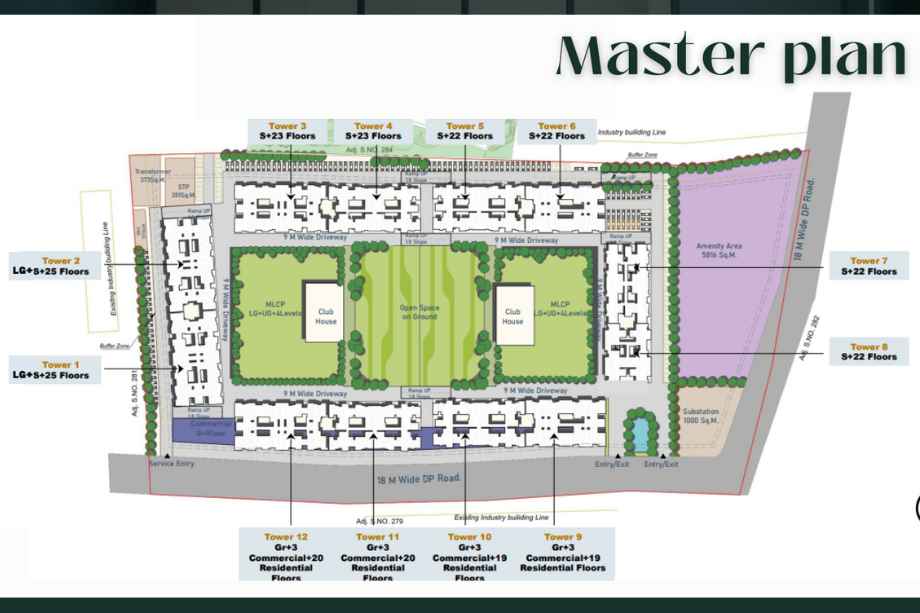 Kohinoor-Central-Park-Master-Floor-Plan