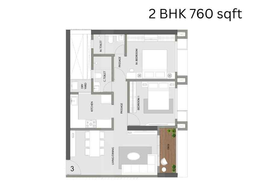 Anchorpoint-Aviara-2-BHK-760-sqft