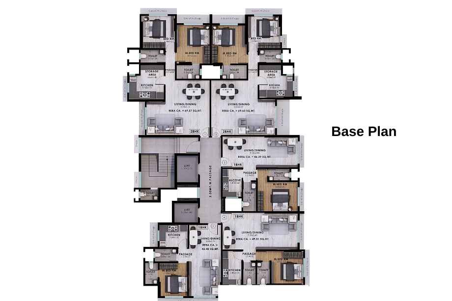 Nandivardhan-Fortuna-Blue-Floor-Plan-Base-Plan