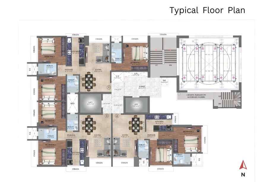 DEM-Shri-Siddhivinayak-Typical-Floor-Plan