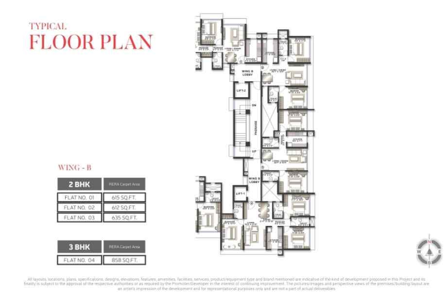 Romell-Orbis-Typical-floor-plan-B-Wing