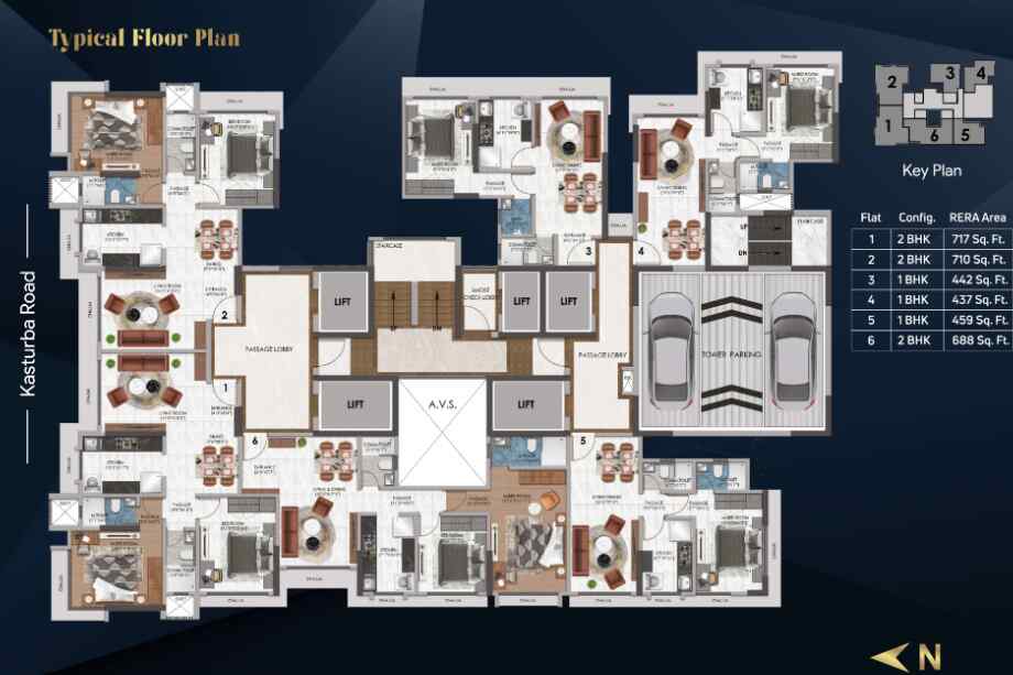 Sanghvi-Horizon-Typical-floor-plan