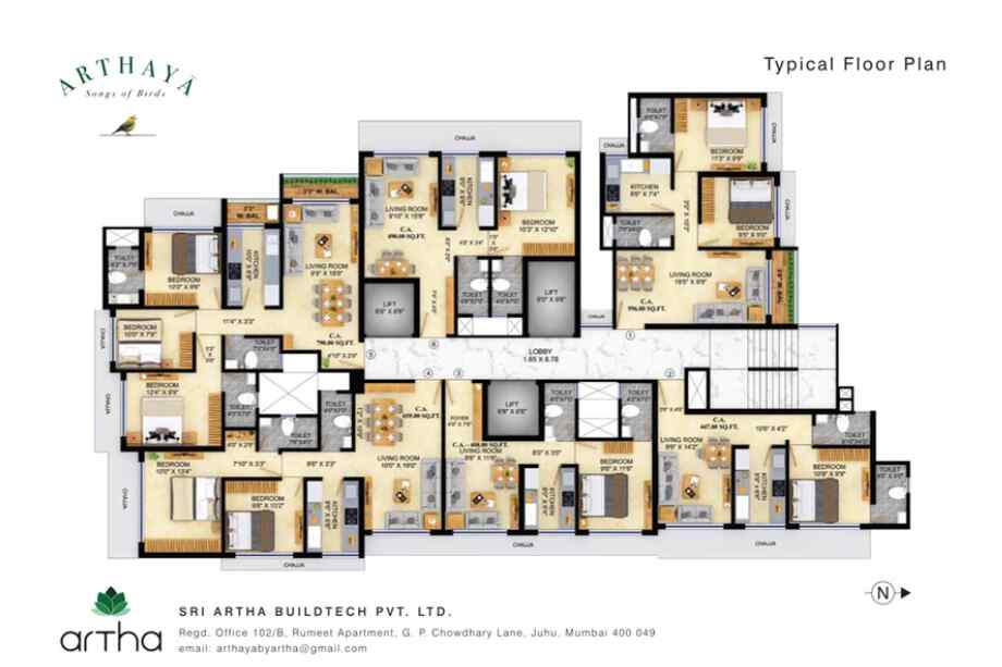 Arthaya-Typical-floor-Plan