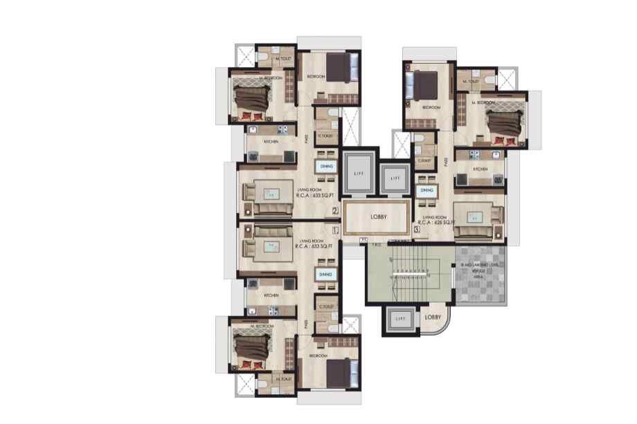 Shivoham-Avyukta-Breeze-Typical-floor-plan