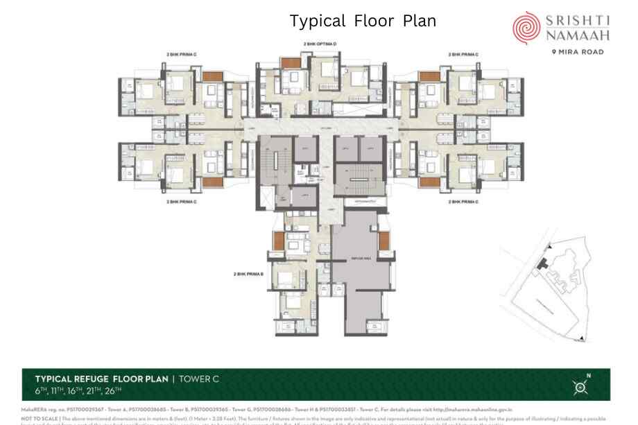 Kalpataru-Srishti-Namaha-Typical-Floor-Plan