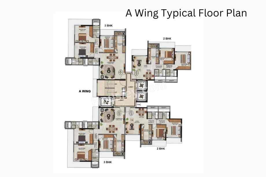 Agarwal-Florence-A-Wing-Typical-Floor-Plan