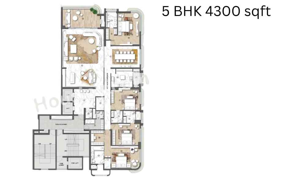 Lodha-Cullinan-5-BHK-4300-sqft