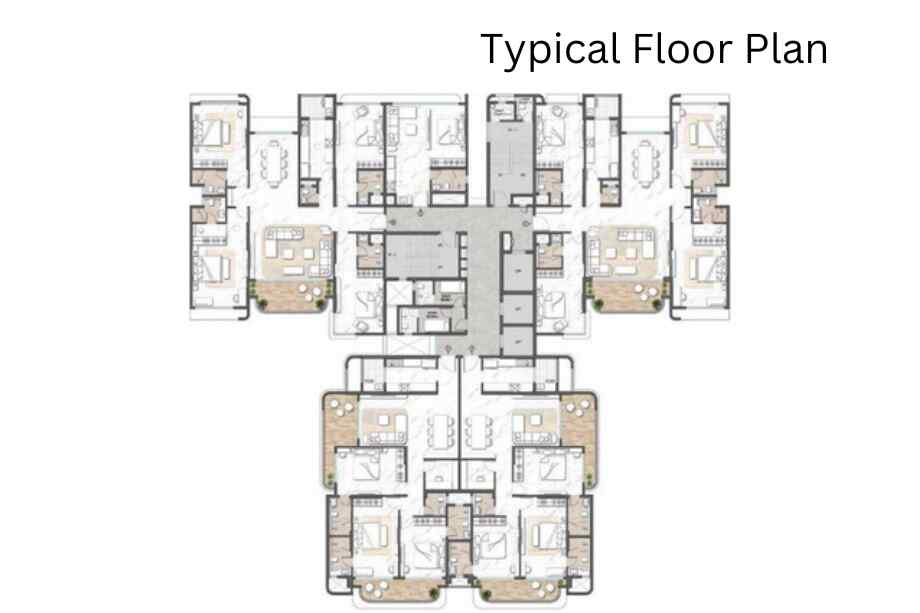 Lodha-Acenza-Lodha-Acenza-Typical-Floor-Plan