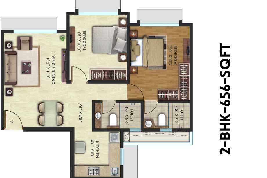 Crescent-Nexus-Floor-Plan-2-BHK-656-Sqft