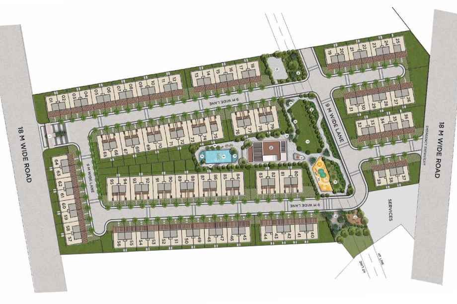 Kolte-Patil-Espada-Floor-Plan-Master Plan