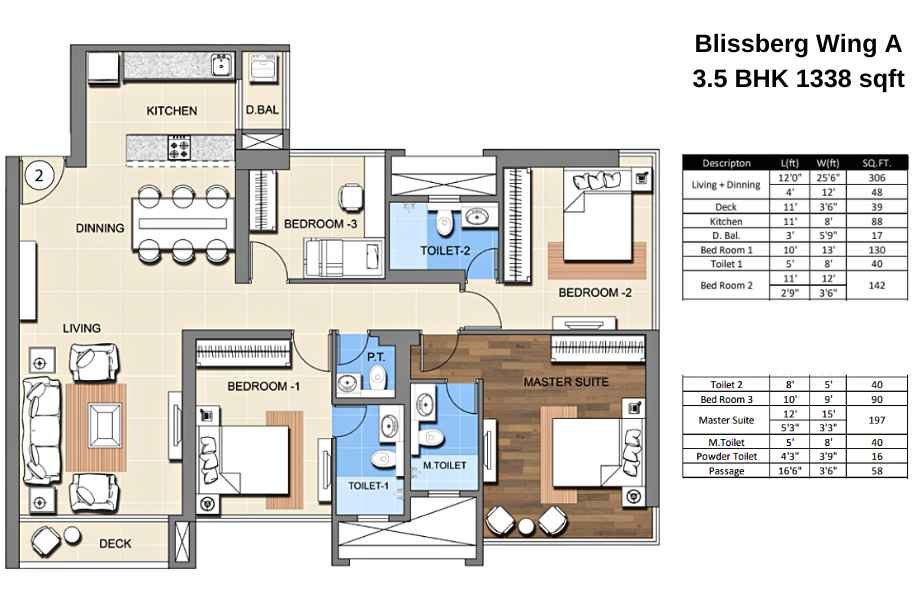 Sheth-Montana-Floor-Plan-Blissberg-Wing-A-3.5-BHK-1338-sqft