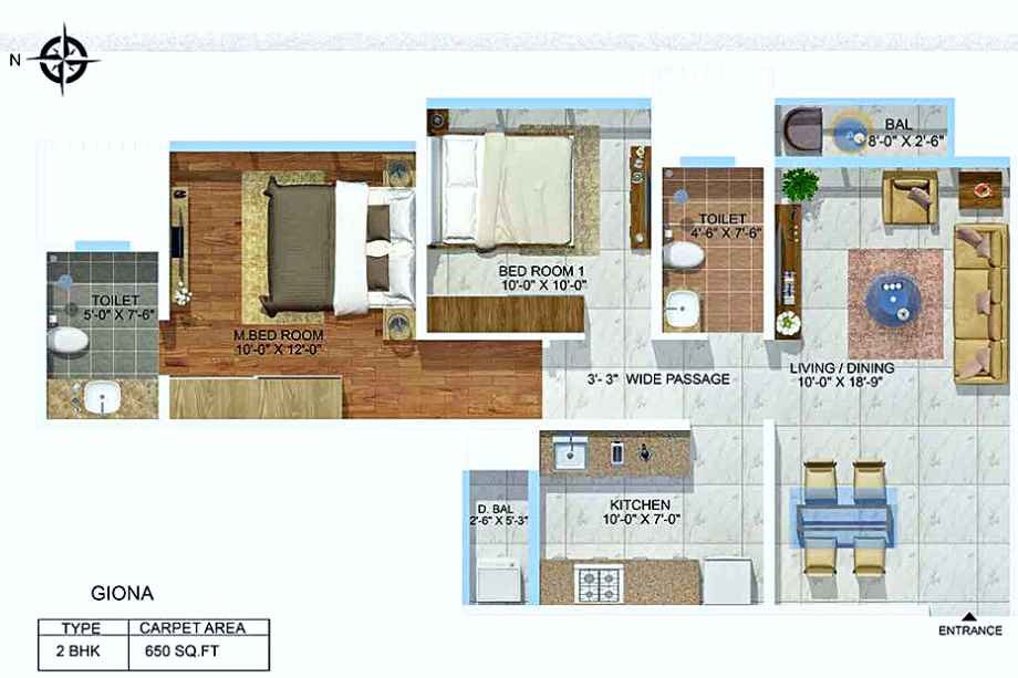 Sheth-Montana-Floor-Plan-Giona-2-BHK-650-sqft