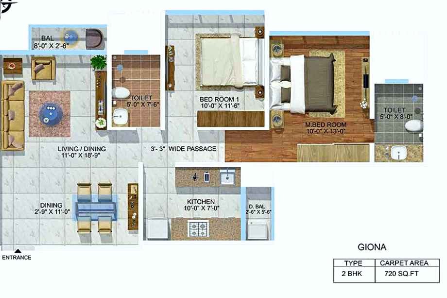 Sheth-Montana-Floor-Plan-Giona-2-BHK-720-sqft