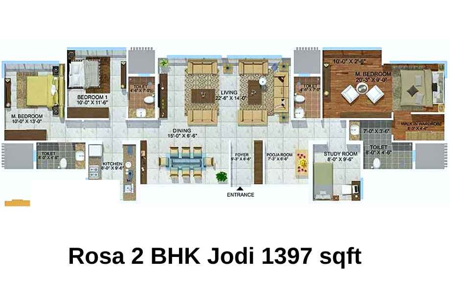 Sheth-Montana-Floor-Plan-Rosa-2-BHK-Jodi-1397-sqft