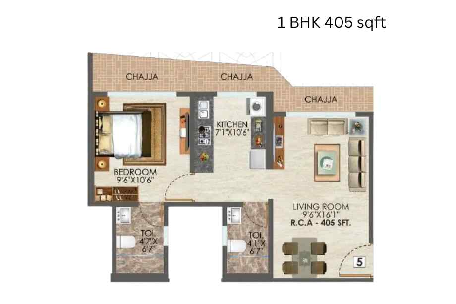 36-Allure-1-BHK-405-sqft