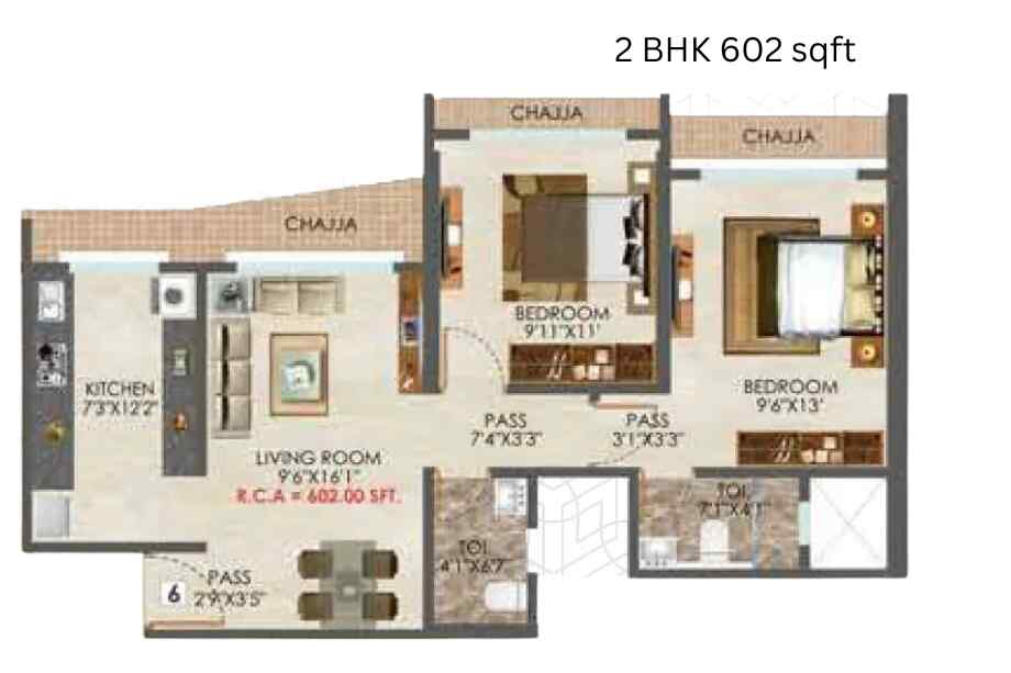 36-Allure-2-BHK-602-sqft