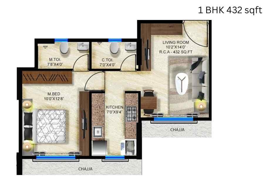 Yash-Parekh-celeste-1-BHK-432-sqft