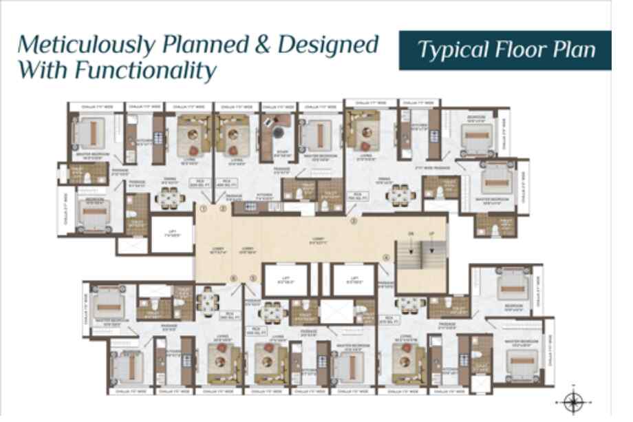 Laxmi-Srushti-Typical-Floor-Plan