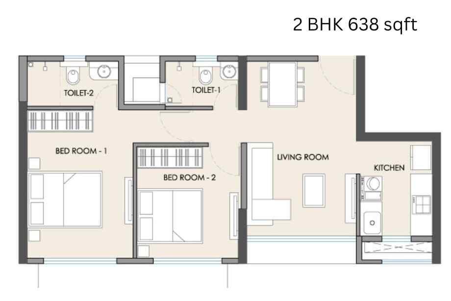 JP-infra-Highway-touch-2-BHK-638-sqft