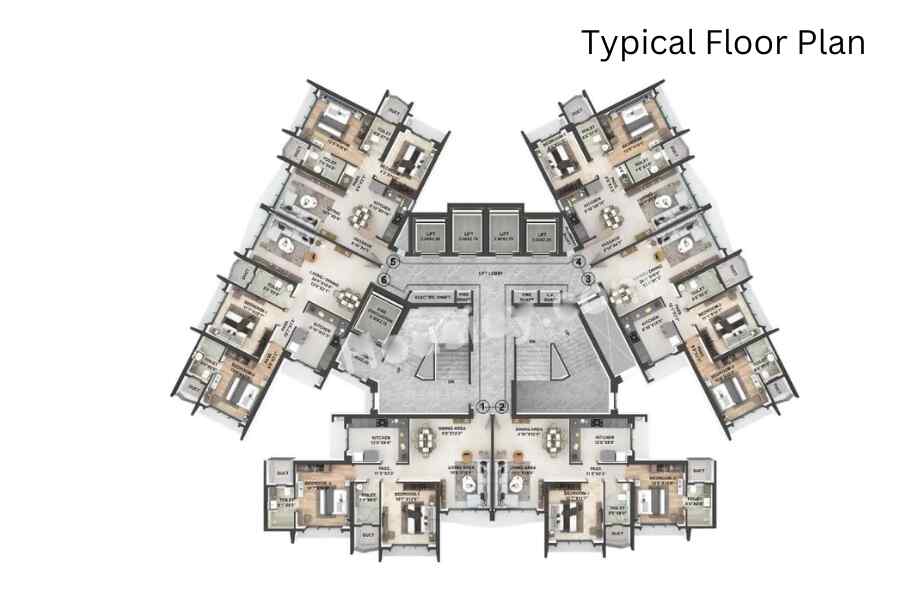 Avalon-Residency-Typical-Floor-Plan